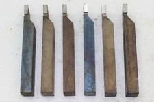 6x HM - Stechdrehmeißel Drehmeißel- 25x16 mm - rechts - 7 mm - HG20 - NEU