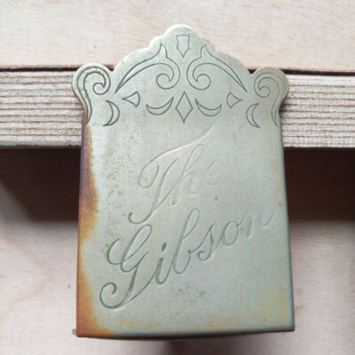 Gibson mandolin tailpieces 1920's vintage
