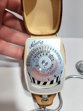 Horvex 2 Metrawatt AG Vintage 1950's Hand Held Lightmeter