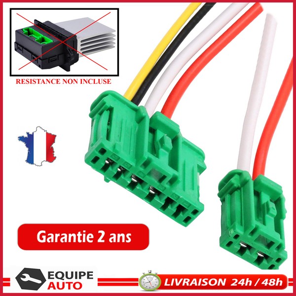 Reparatur Strahl Stecker Elektrisch Widerstand FüR Heizung Nuckel FüR Megane 2-image