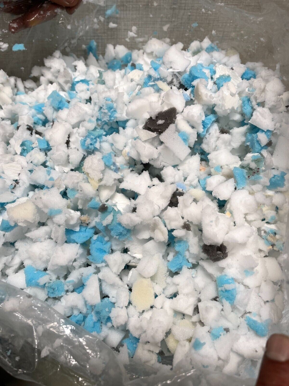 FOAM CRUMB SHREDDED FOAM FILLING CUSHION PILLOW BEAN BAG DOG BED