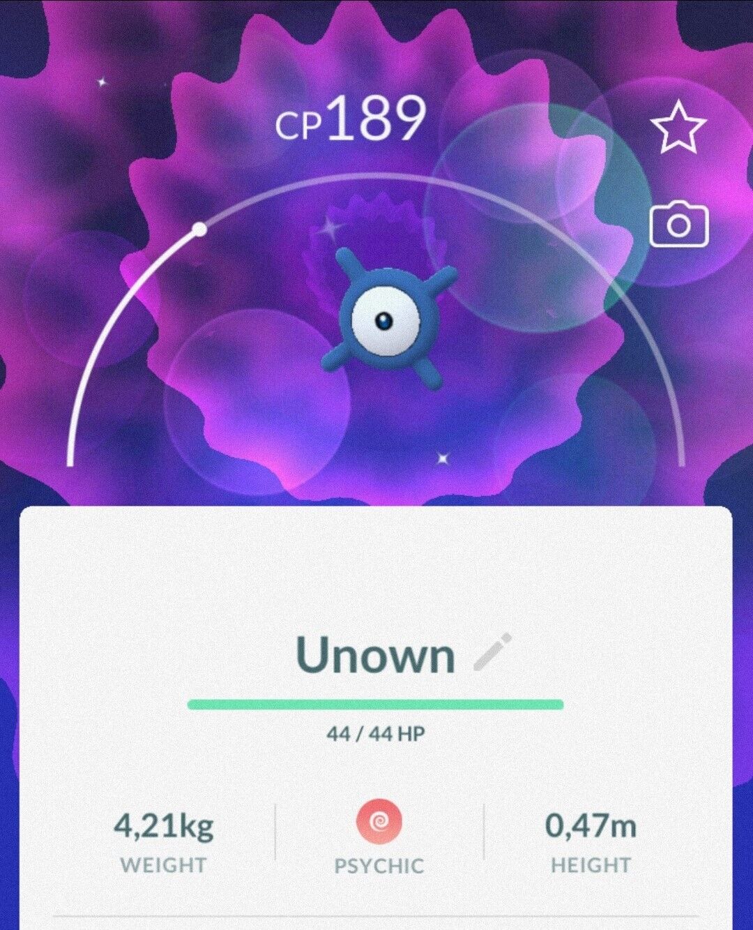 Unown - Pokemon Go