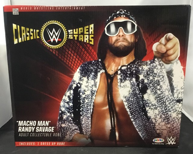 JAKKS PACIFIC WWE CLASSIC SUPERSTARS MACHO MAN RANDY SAVAGE ADULT