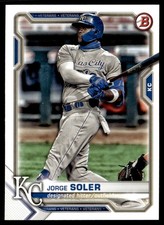 2021 Bowman Jorge Soler Kansas City Royals #54