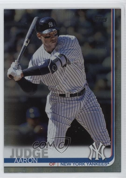2019 Topps Rainbow Foil Aaron Judge #150 06k9