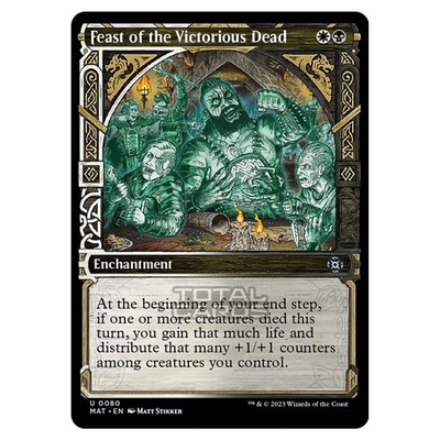 MTG March of the Machine The Aftermath Feast of the Victorious Dead (Showcase...