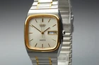 [Near MINT] Vintage SEIKO Majesta 9533-5010 31mm Silver Dial Quartz Men's Watch