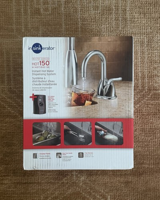 #ad #ad InSinkErator H HOT150C SS Invite Hot150 Instant Hot Water Dispenser With Tank $157.99