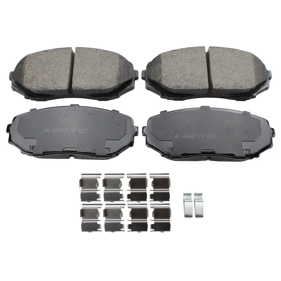 Akebono ProACT 前陶瓷刹车片 适用于福特 Edge Lincoln MKX 马自达 CX-7 CX-9 — 第 2/4 张图片