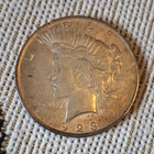 1923 Peace Silver Dollar $1 Silver Coin, Circulated Business Strike Philadelphia