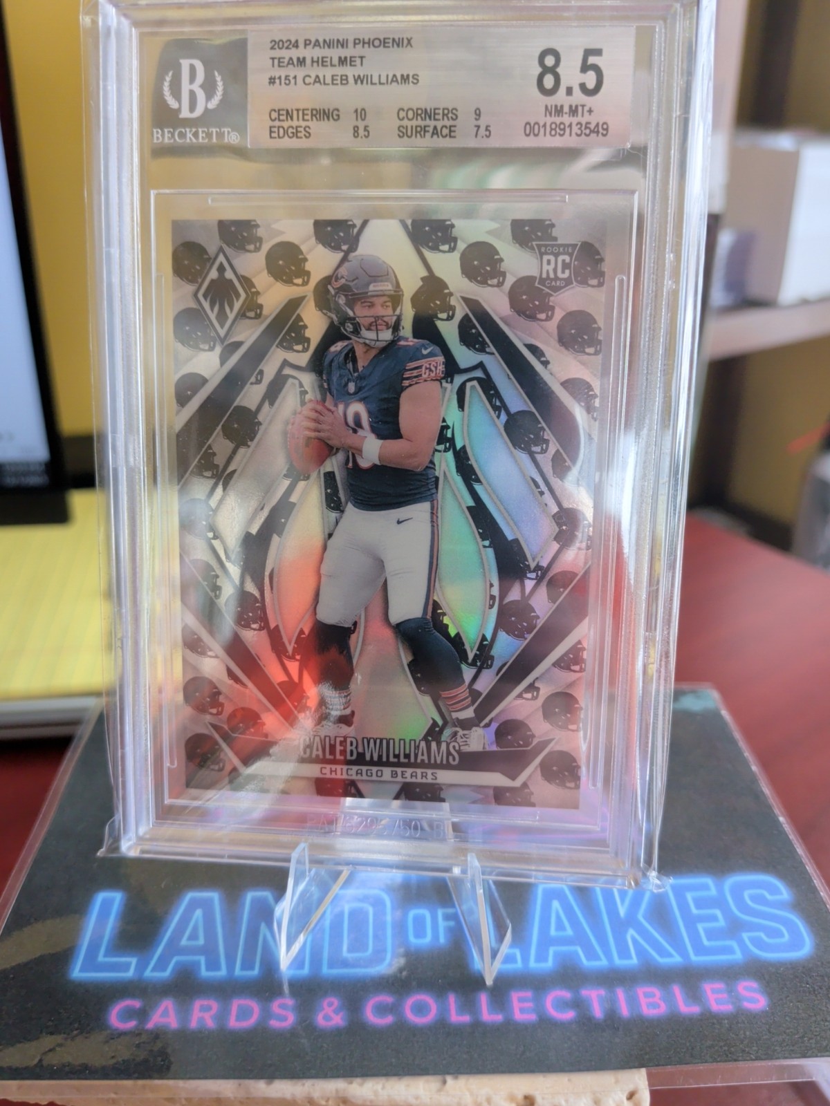 2024 Panini Phoenix - Rookie Team Helmet Caleb Williams #151 (RC) NM-MT 8.5 /399