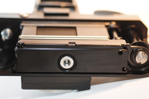 Nikon F black 35mm Film SLR camera Action finder F-36 base plate working READ - Picture 10 of 13
