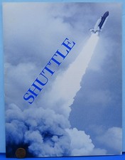 NASA PUBLICATION '82 vtg SHUTTLE Contractor Rockwell Space Shuttle