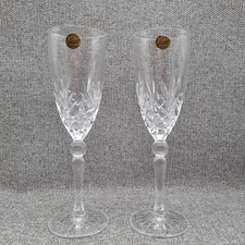 Cristal D'arques - Mystique - Set Of Two - Champagne Glasses - Flutes - Boxed 