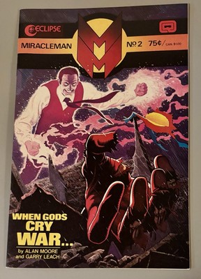 MIRACLEMAN #2 Alan Moore, Garry Leach, Eclipse Comics 1985 F/VF