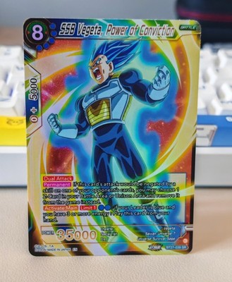 SSB Vegeta, Power of Conviction BT27-039 SR - Dragon Ball Super Card Game