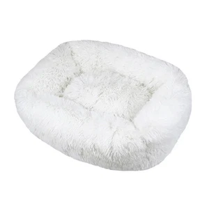 Plush Lit chat chien calmant Animal Canapé Coussin Machine Lavable Kennel de couchage