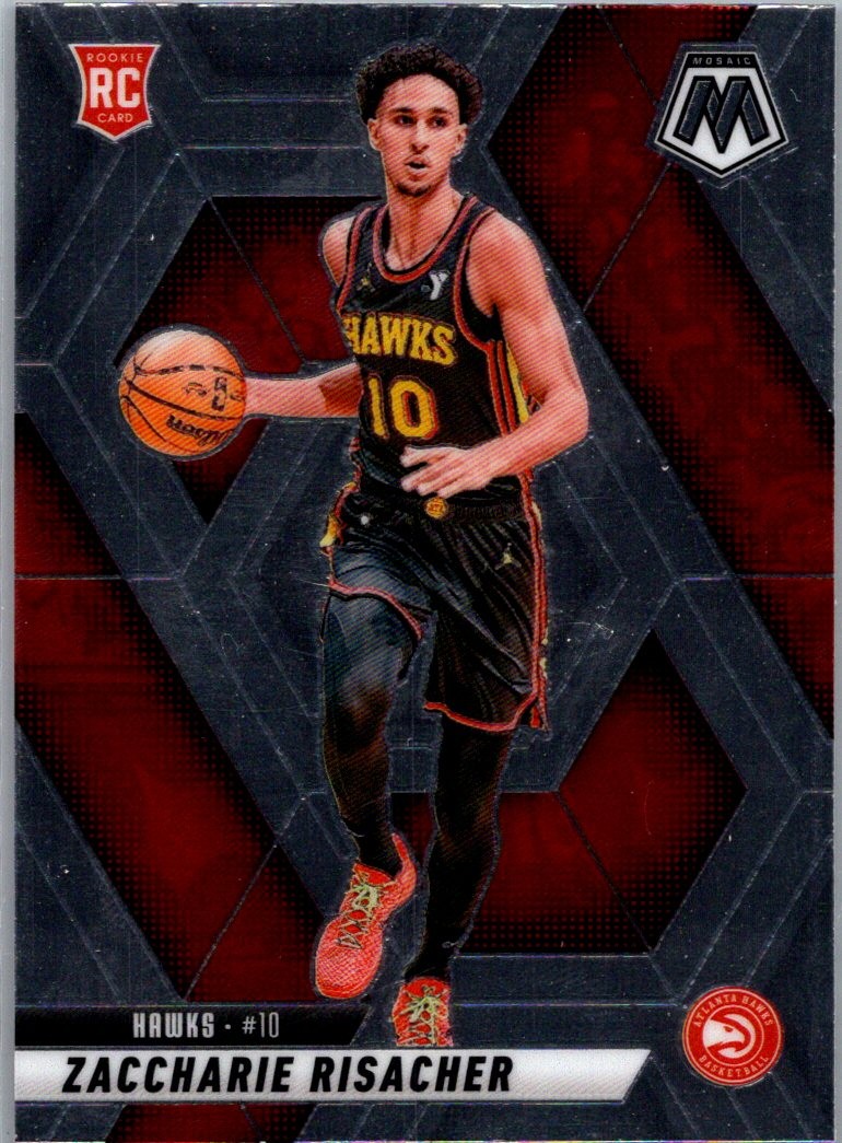 2024-25 Panini Mosaic #213 Zaccharie Risacher