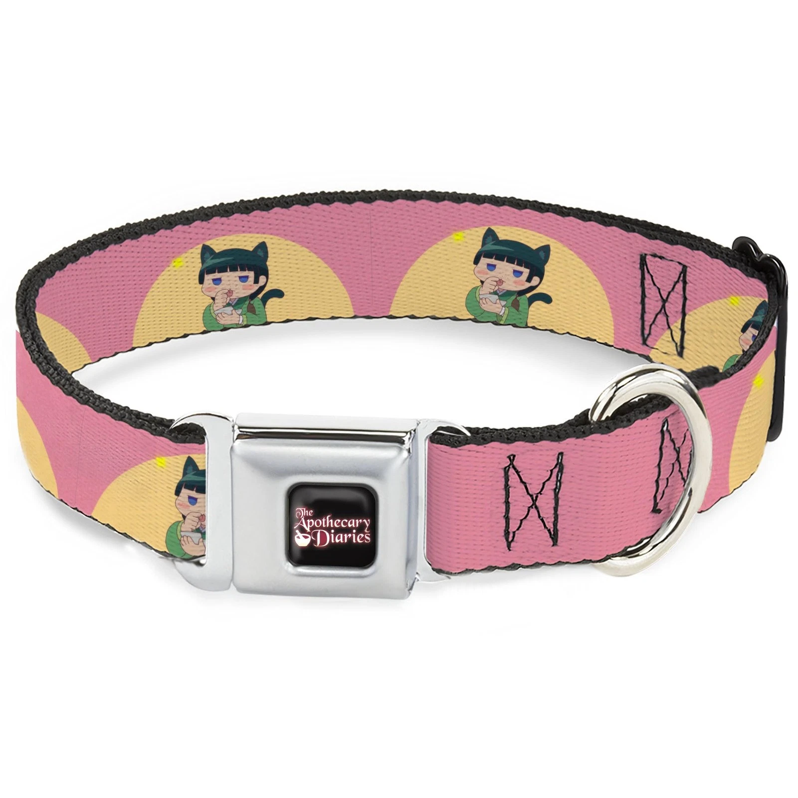 Crunchyroll Pet Collar, Dog Collar Metal Seatbelt Buckle, The Apothe (US IMPORT)