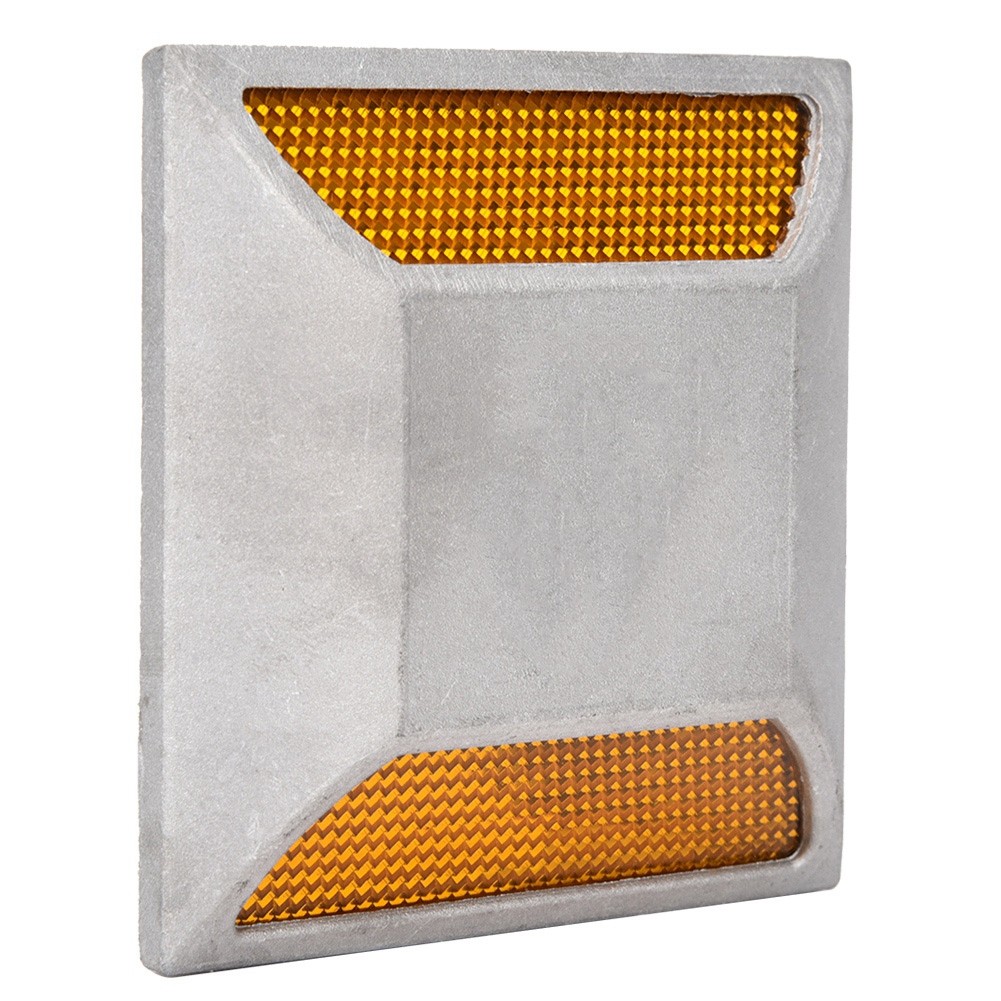 LED Reflective Spike Cast Aluminum Beads Dual Protuberant Signpost Reflective Sp