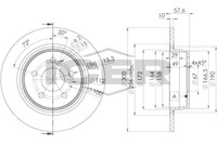 Bremsscheiben FüR Mercedes W204 C204 W212 C207 A207 Ab 11-> 2044231512