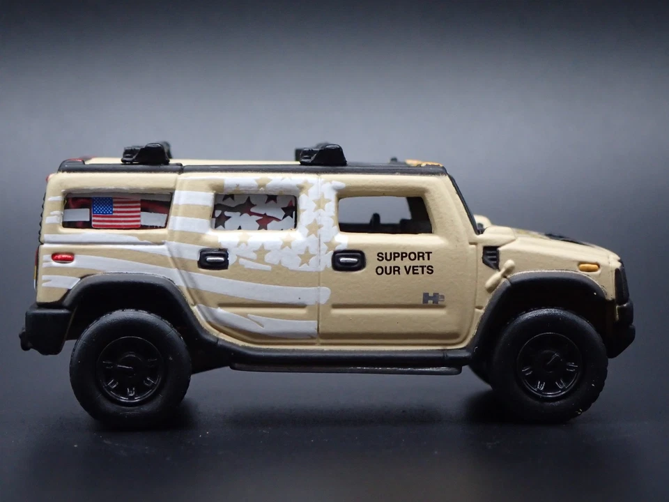 2003-2009 HUMMER H2 SUV Vittoria Sopra Iraq 1:64 Diorama Scala Modellino Auto - Immagine 3 di 4