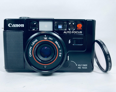 #ad #ad NEAR MINT Canon AF35M Autoboy Sure Shot point amp; shoot 35mm Film Camera JAPAN $104.99