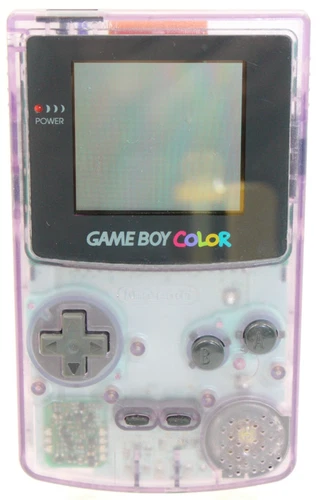 Nintendo Game Boy Color CGB-001 Atomic Purple TESTED Working