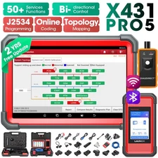 2025 LAUNCH X431 PRO 5 PAD V+ Car Diagnostic Scanner Tool Programming Key Coding