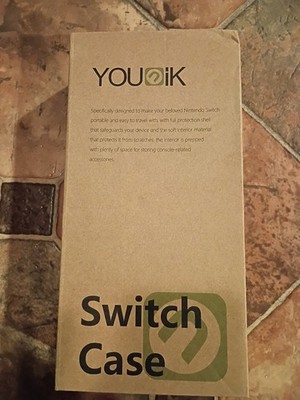 Younik Switch Carrying Case, 16 in 1 Switch Case Accessories Pink for Switch...
