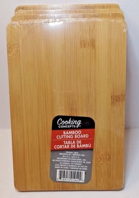 Cooking Concepts Bamboo Small Cutting Board 8.5'' x 6'' NEW SEALED