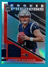 2019 Jarrett Stidham Rookie Phenoms Prizm Jersey Card RP7. . rookie card picture