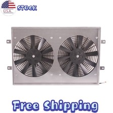 Aluminum Shroud Electric Fan For Radiator 1972-1986 Jeep Cj5 Cj7 Cj6 4.25.0l V8