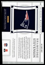 #CMT-RST Rhamondre Stevenson Colossal Materials #/49