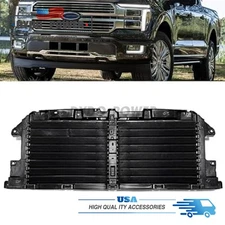 Front Radiator Grille Shutter Assembly For 2024-2025 Ford F-150 W/O Motor Upper