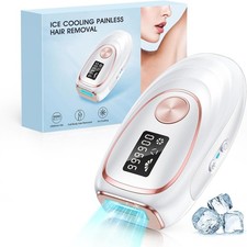 Epilatore Luce Pulsata di Ghiaccio IPL Luce Pulsata Laser con HR/SC/RA 9 Livelli