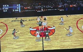 Sega Saturn NBA Live 97 Basketball EA Sports Video Game TESTED Works T-5015H