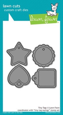 Lawn Fawn, lawn cuts/ Stanzschablone, tiny tags