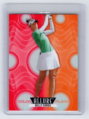 Nelly Korda #CF-29 2026 Upper Deck Allure Color Flow card