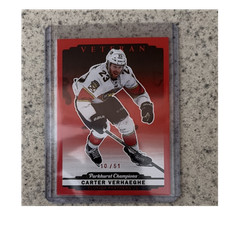 22-23 UPPER DECK PARKHURST CHAMPIONS RED #20 VERHAEGHE /51 PANTHERS