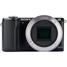 Sony Alpha a5000 Mirrorless Camera - Black Body Only