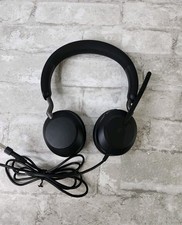 Jabra Evolve2 40 SE USB-C Wired Corded Headset HSC131 w/ USB Adapter