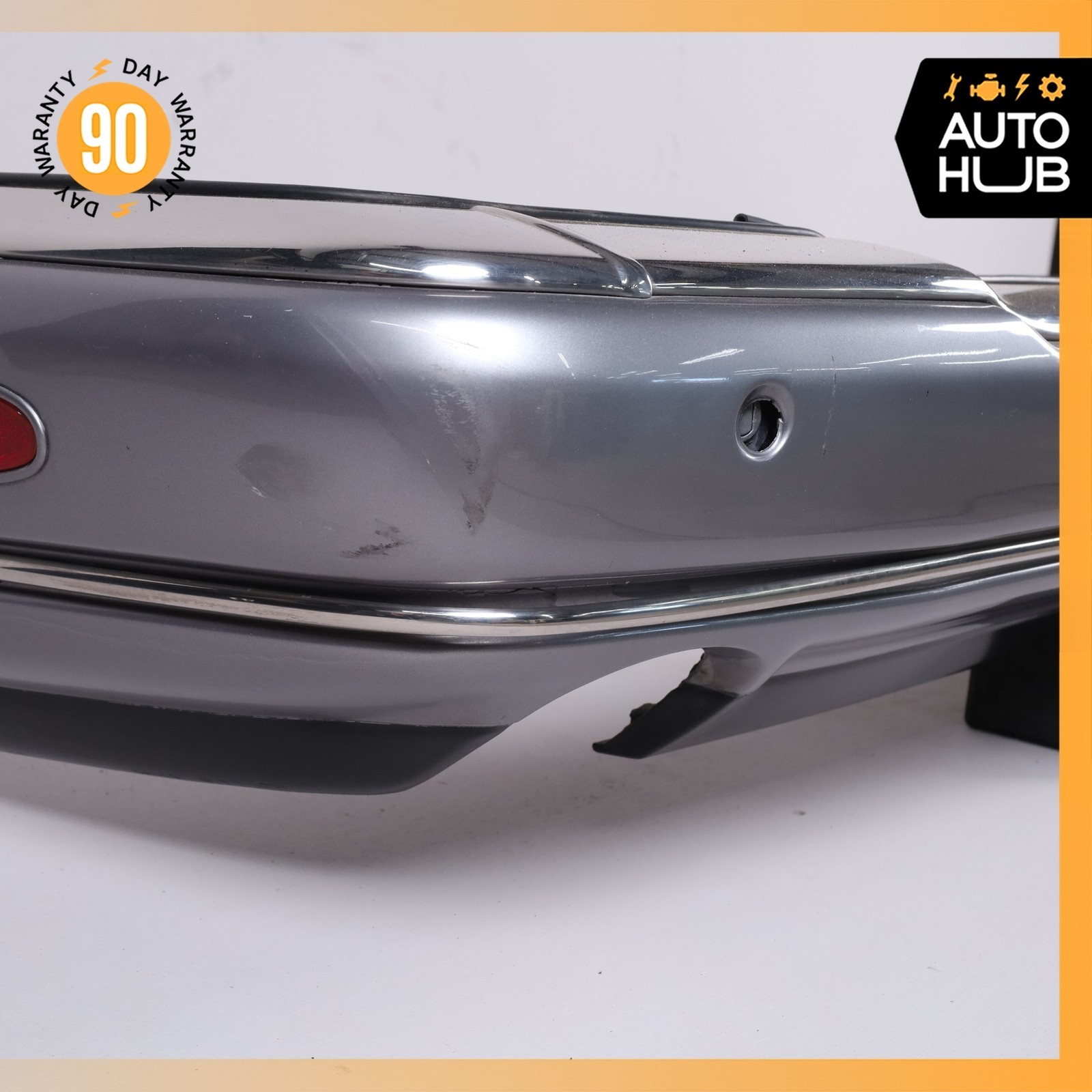 00-02 Rolls Royce Silver Seraph Rear Bumper Cover Assembly Silver OEM