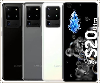 Samsung Galaxy S20 Ultra 5G SM-G988U 512G Factory Android Unlocked Phone OPENBOX