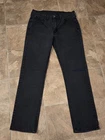 Men's Levi's 514 Slim Straight Black Jeans Size 32x32