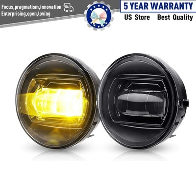 Switchback LED Fog Light White/Yellow for Tacoma 2005-2011 Tundra Solara Sequoia
