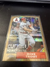 2022 Topps Chrome 1987 Retro Mike Trout
