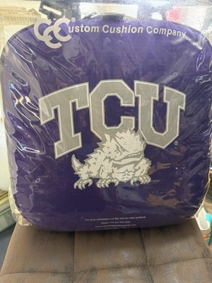 TCU Custom Stadium Cushion w/Built In Body Warmer The Ultimate Sports Cushion