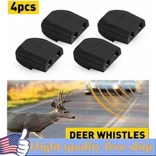 4PCS Ultrasonic Car Deer Alert Whistle Warning Animal Repeller Auto Safety