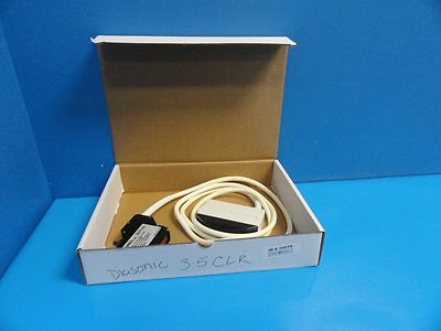 GE Diasonics 3.5 MHz Slightly Curved Linear Array Probe P/N 100-01984-00 (10219)